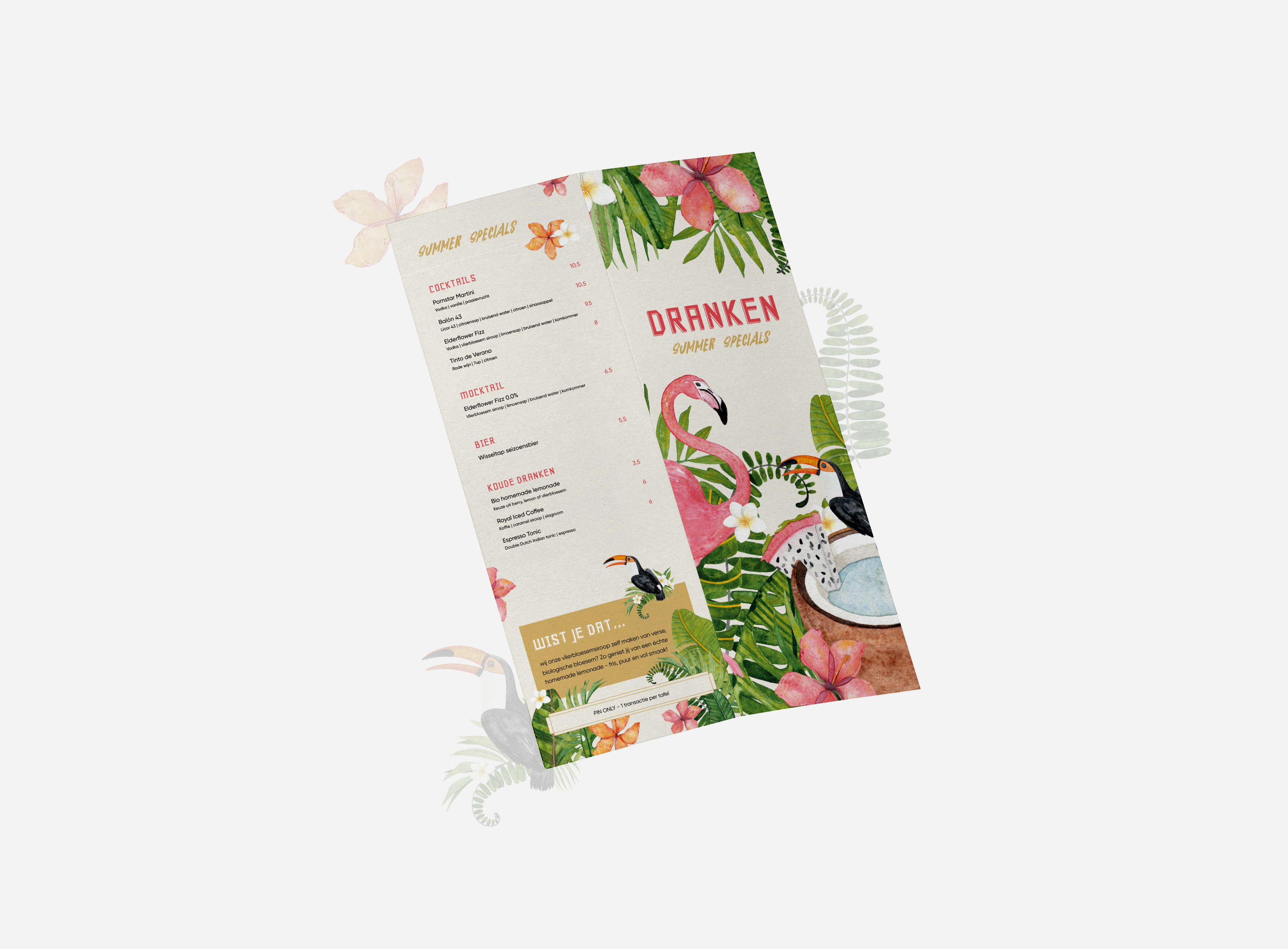 summer specials dranken van RNGRZ